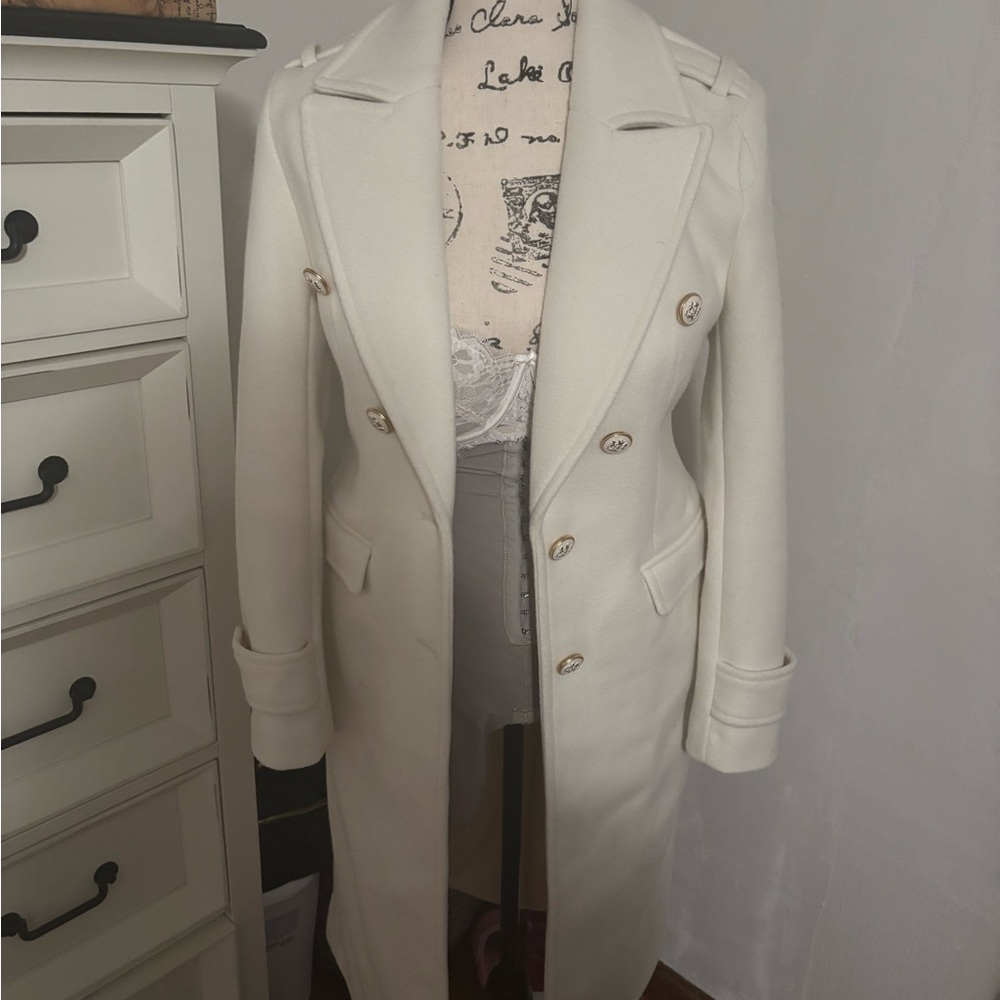 Express Cream Coat